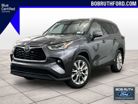 Gray 2020 Toyota Highlander Limited for sale in Dillsburg, PA