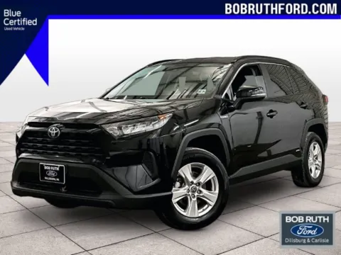Black 2021 Toyota RAV4 Hybrid LE for sale in Dillsburg, PA
