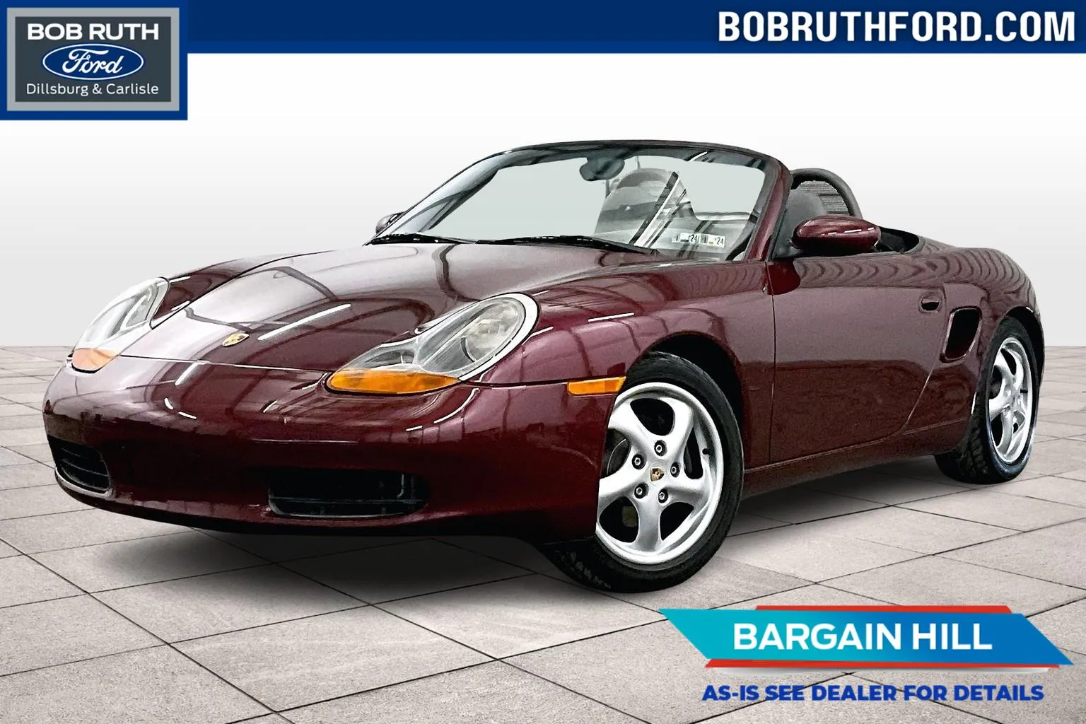 Used 2000 Porsche Boxster for sale in Dillsburg, PA at Bob Ruth Ford ...