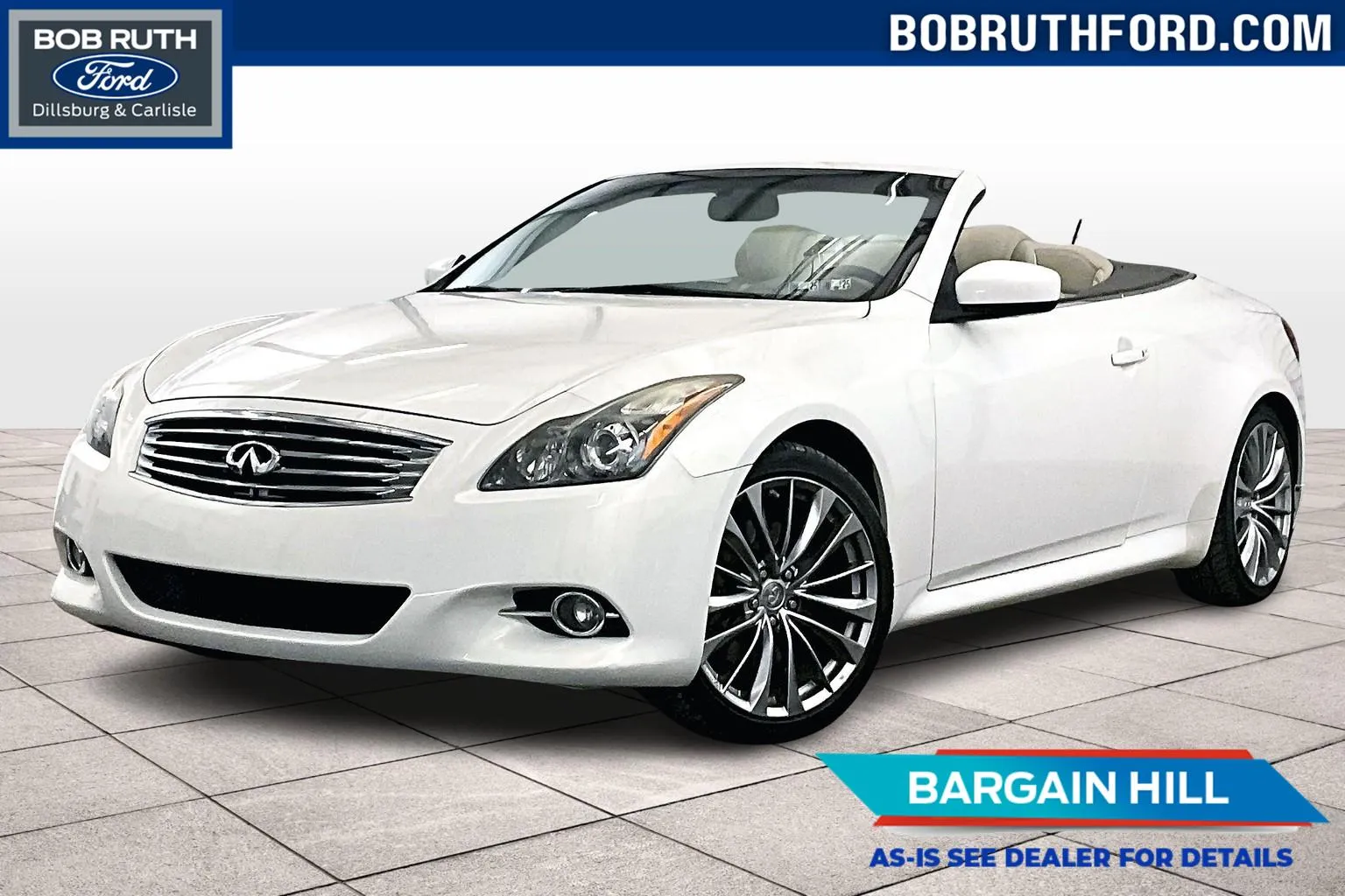 2012 INFINITI G37 Convertible for sale in Dillsburg, PA