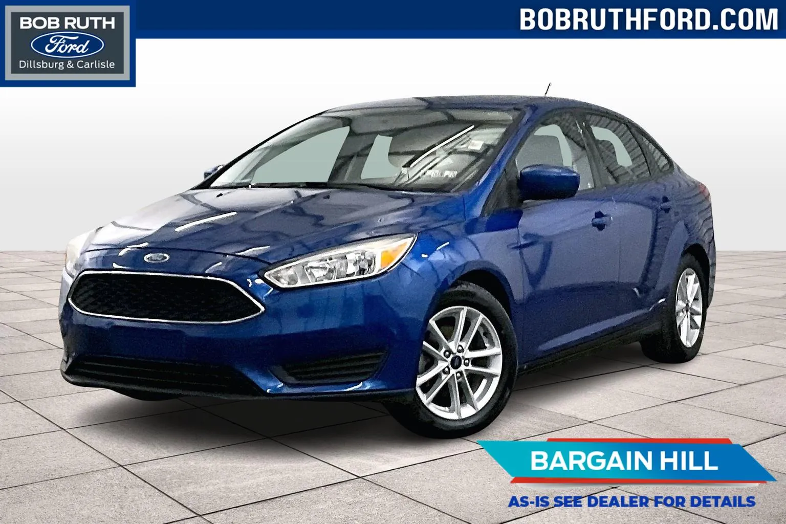 Blue 2018 Ford Focus SE for sale in Dillsburg, PA