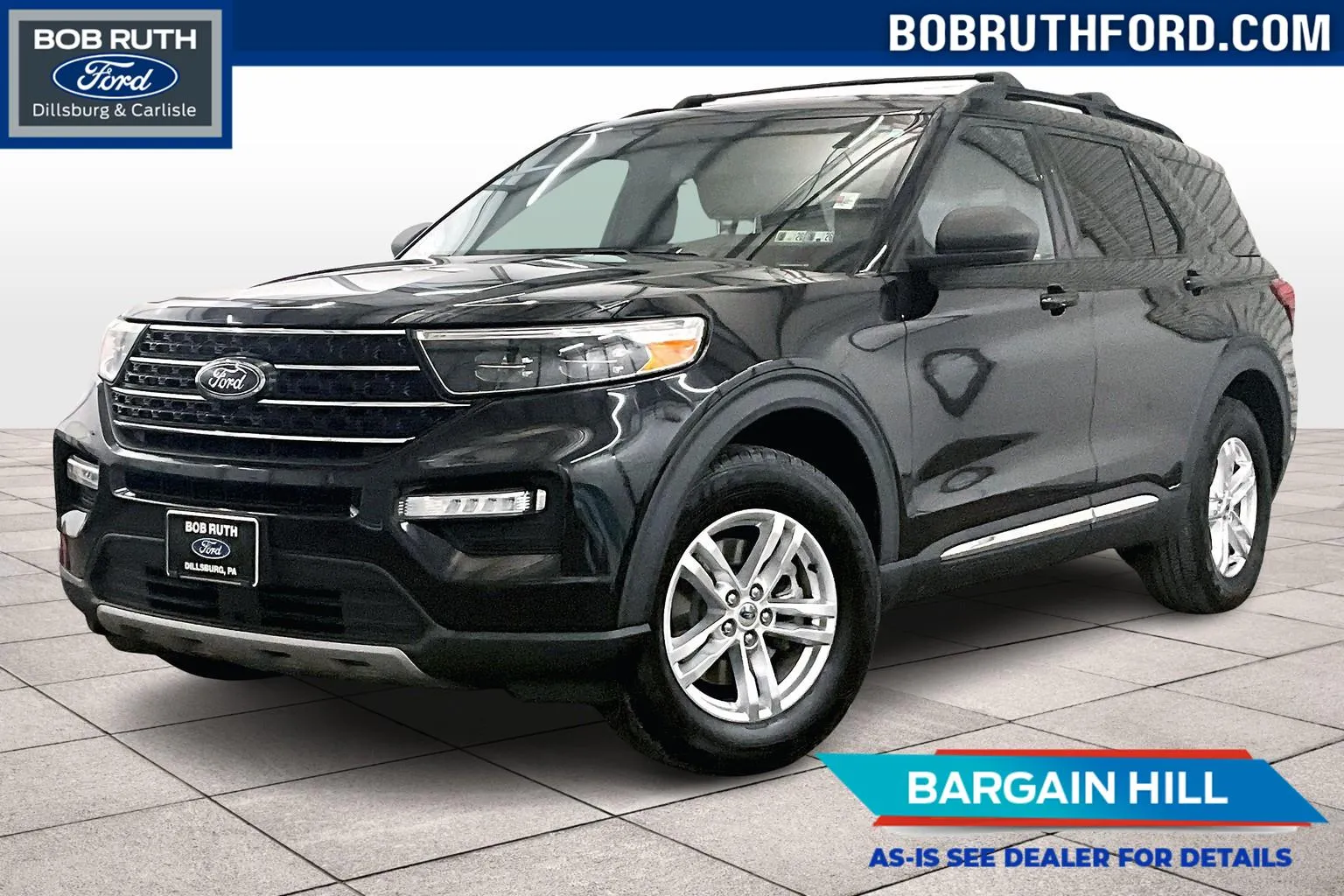 Black 2020 Ford Explorer XLT for sale in Dillsburg, PA