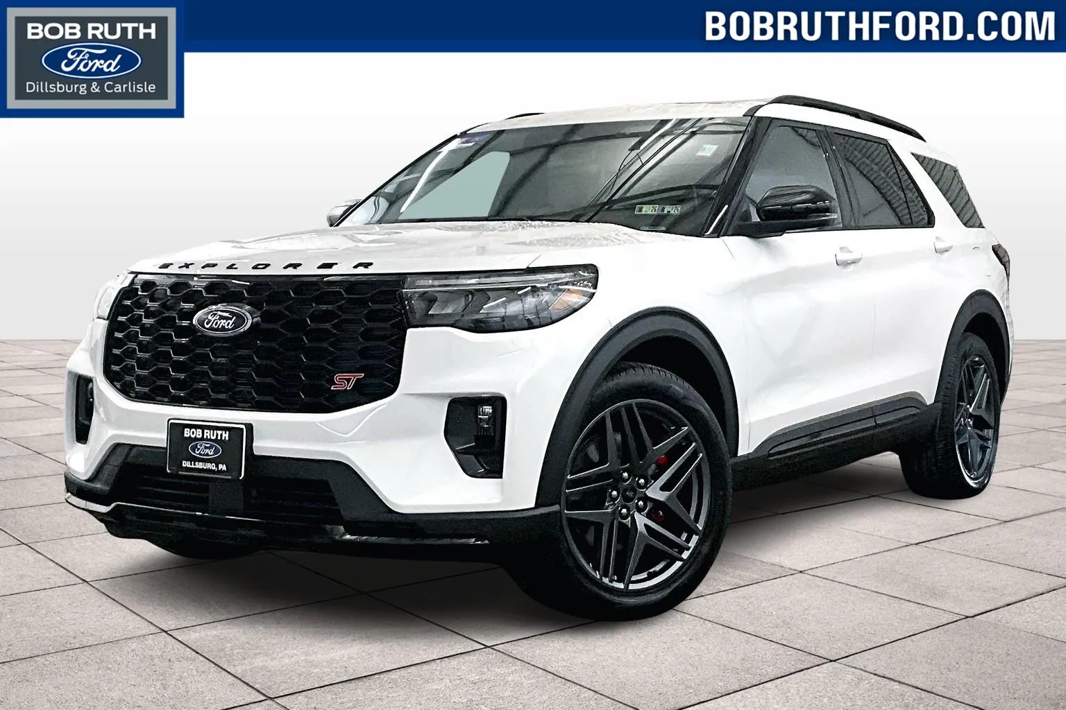 White 2025 Ford Explorer ST for sale in Dillsburg, PA
