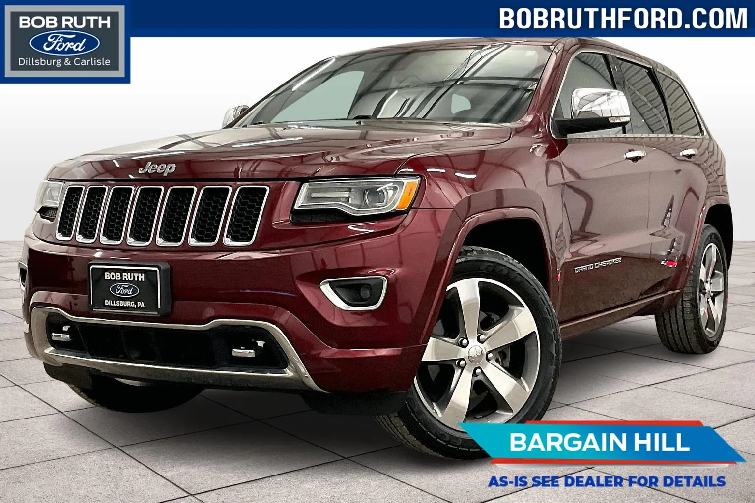 2016 Jeep Grand Cherokee Overland for sale in Dillsburg, PA