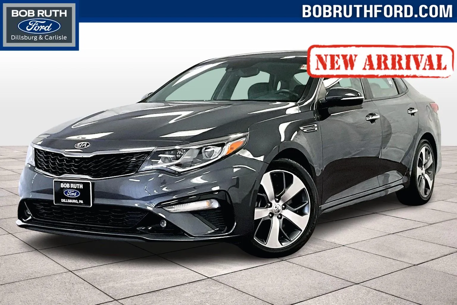 Gray 2019 Kia Optima S for sale in Dillsburg, PA