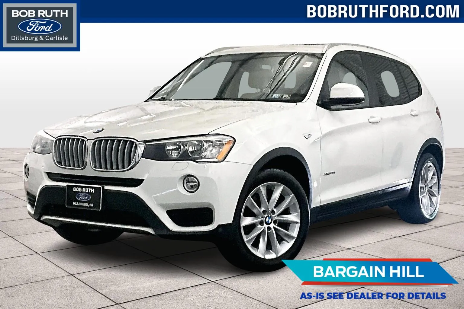 White 2017 BMW X3 xDrive28i for sale in Dillsburg, PA