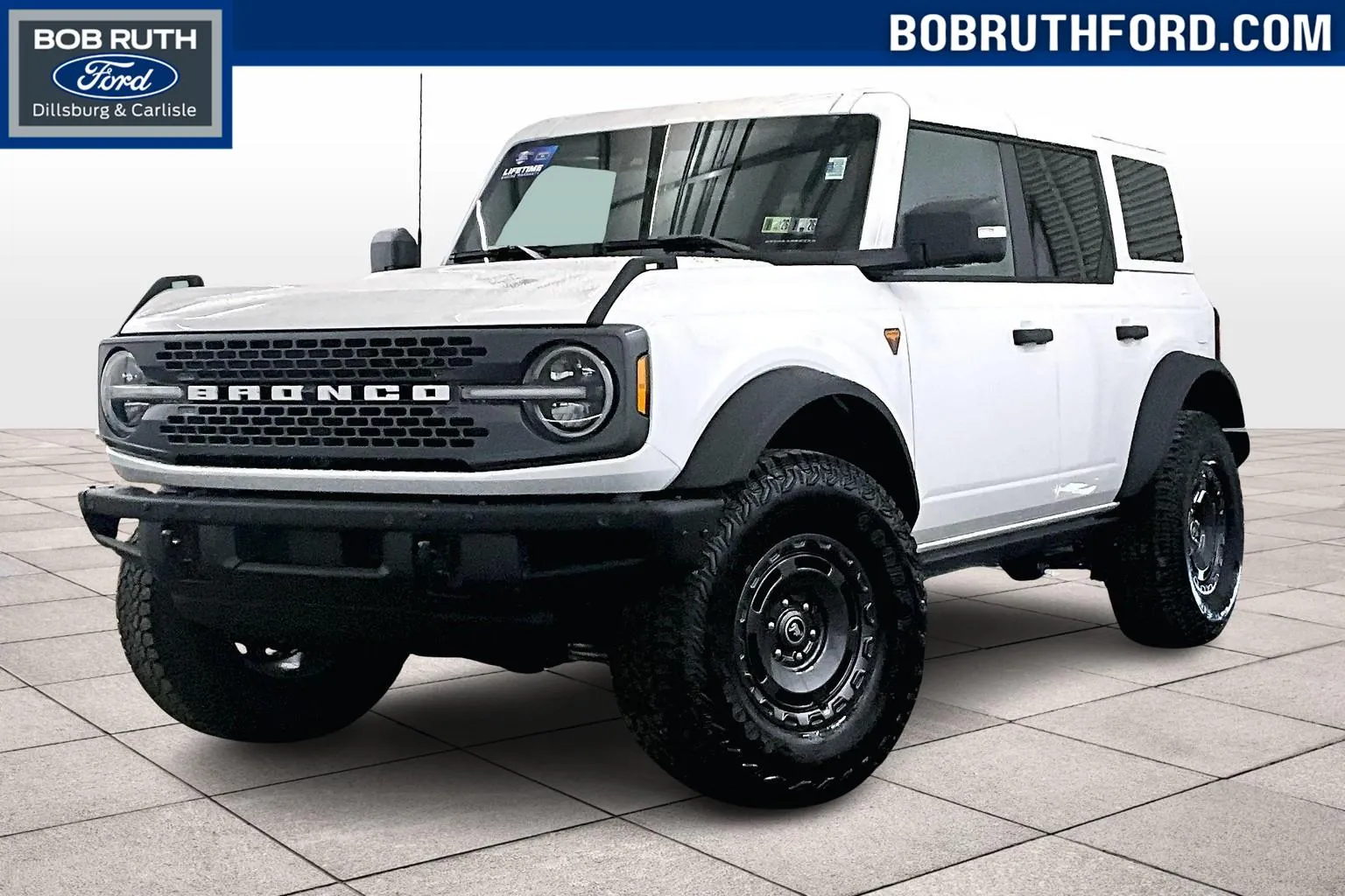 White 2025 Ford Bronco Badlands for sale in Dillsburg, PA