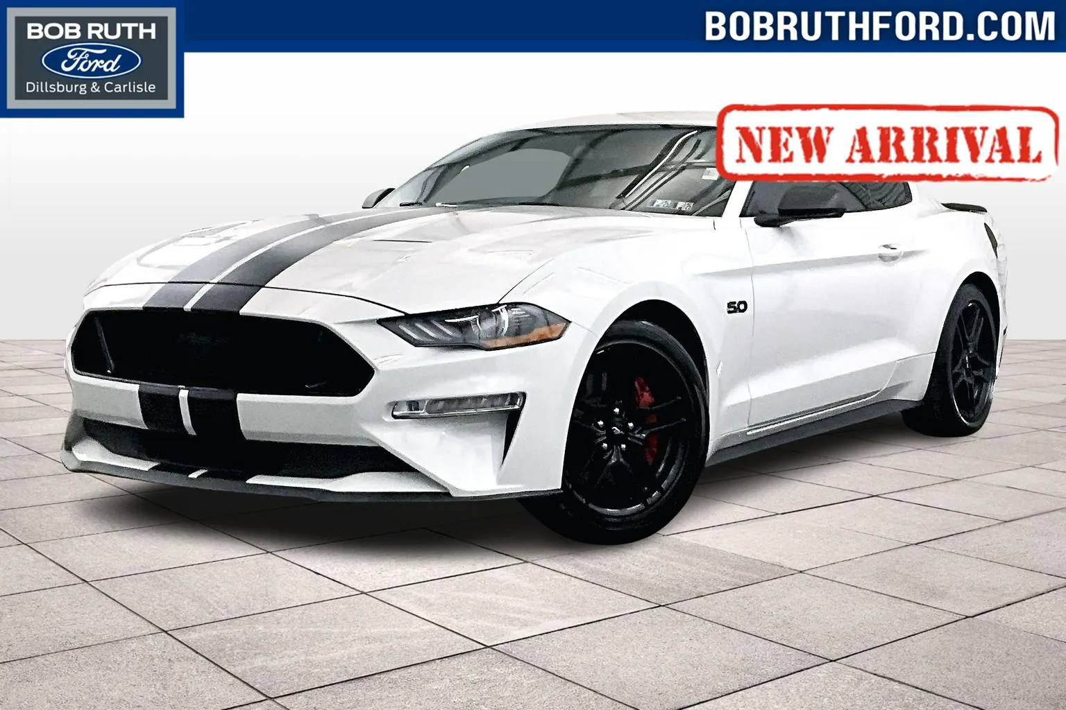 White 2019 Ford Mustang GT for sale in Dillsburg, PA