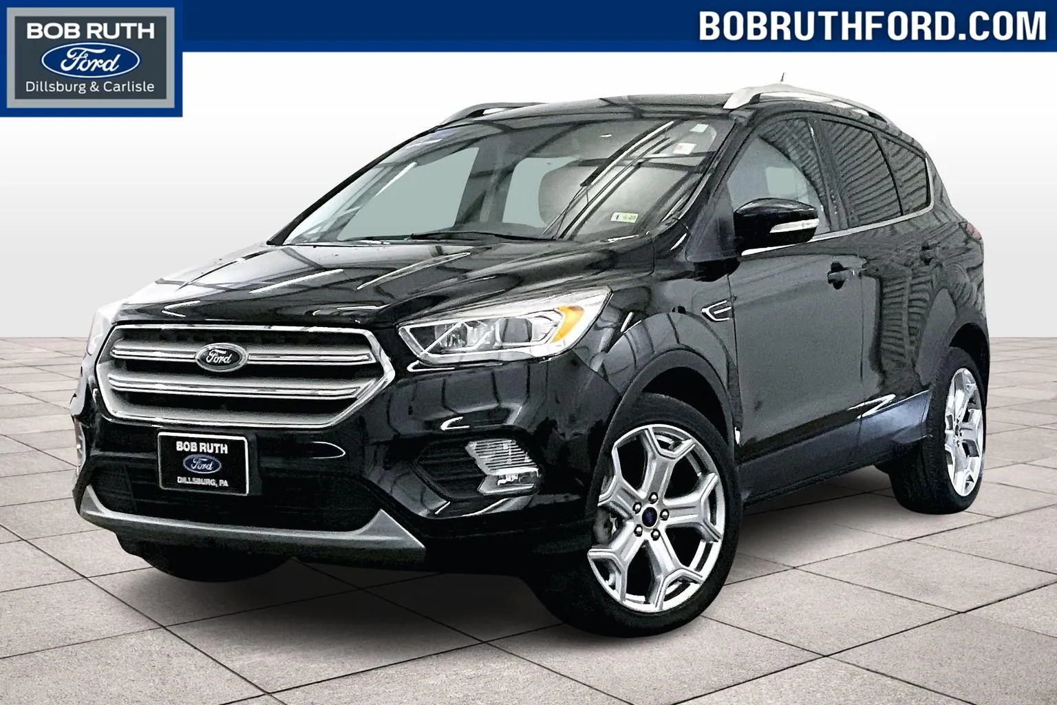 Black 2019 Ford Escape Titanium for sale in Dillsburg, PA