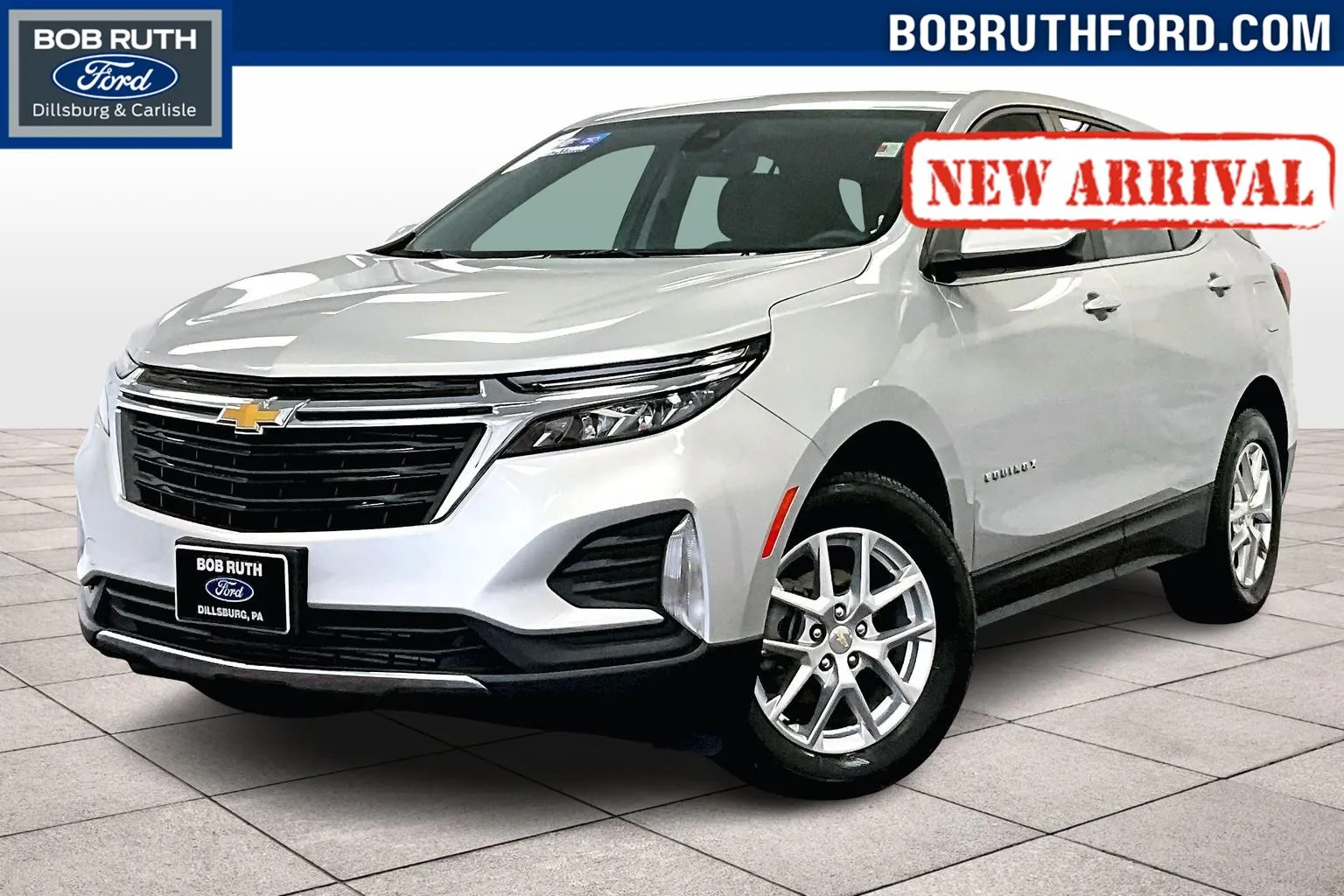 Silver 2022 Chevrolet Equinox LT for sale in Dillsburg, PA