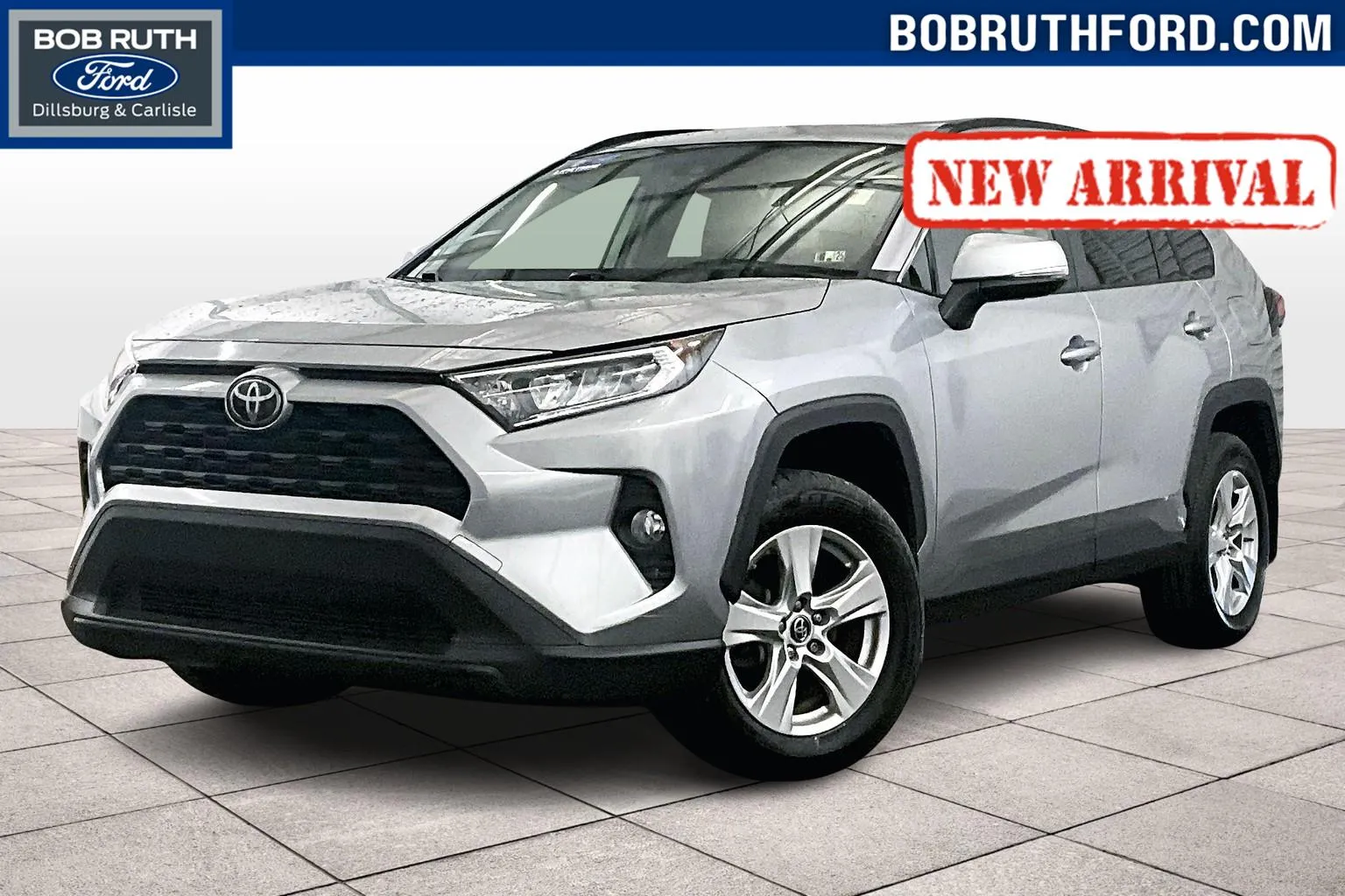 Silver 2019 Toyota RAV4 XLE for sale in Dillsburg, PA