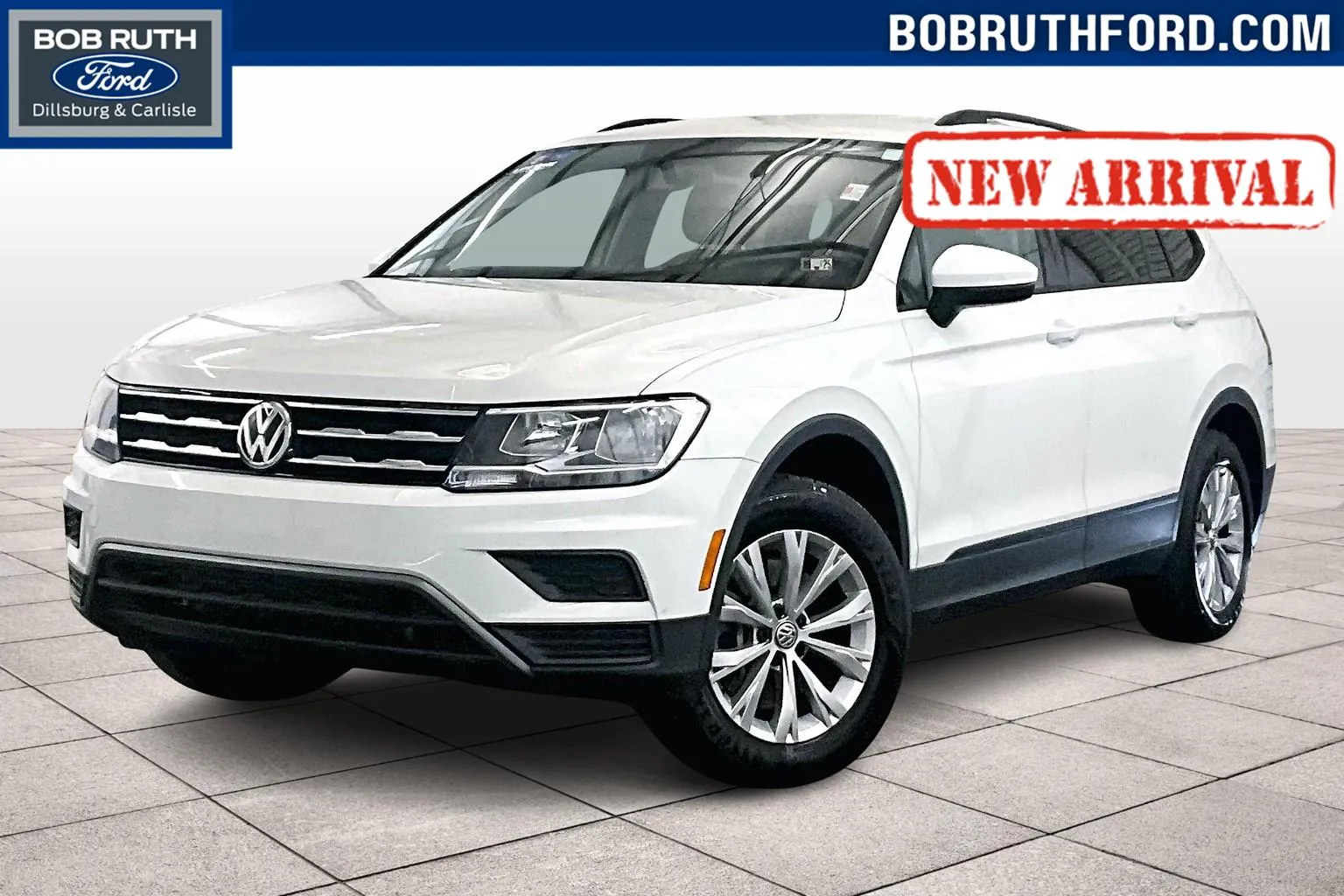 White 2020 Volkswagen Tiguan S for sale in Dillsburg, PA