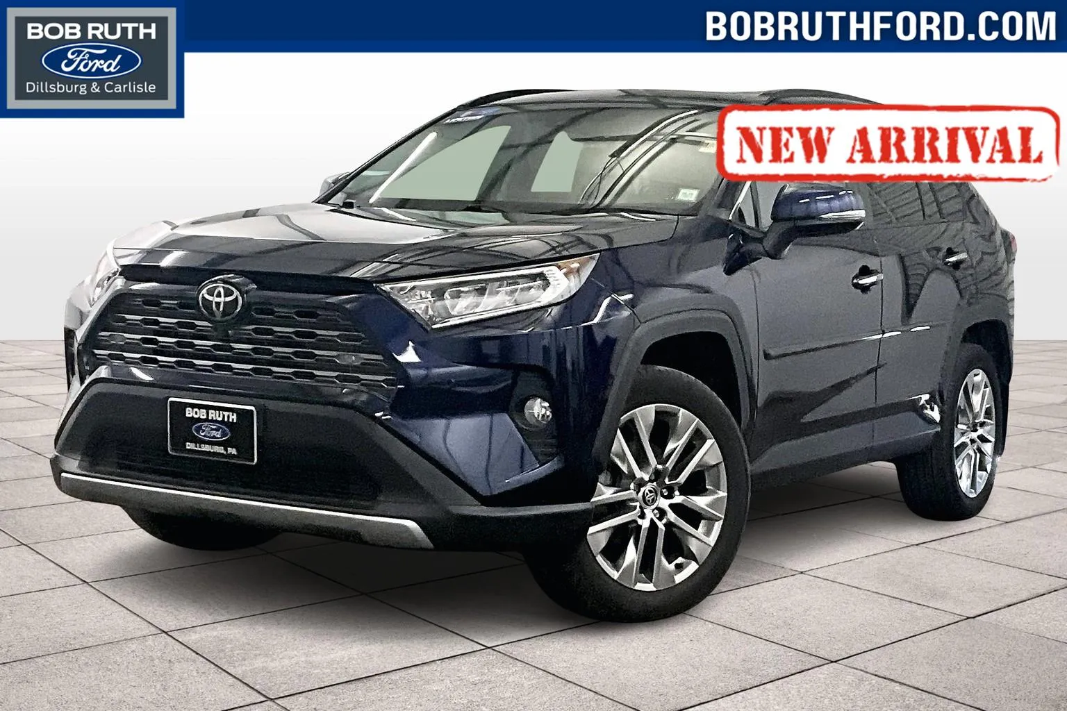 Blue 2021 Toyota RAV4 Limited for sale in Dillsburg, PA