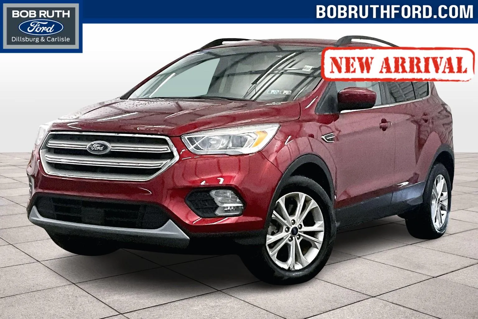 Red 2018 Ford Escape SEL for sale in Dillsburg, PA