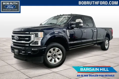 Blue 2021 Ford Super Duty F-350 SRW Platinum for sale in Dillsburg, PA