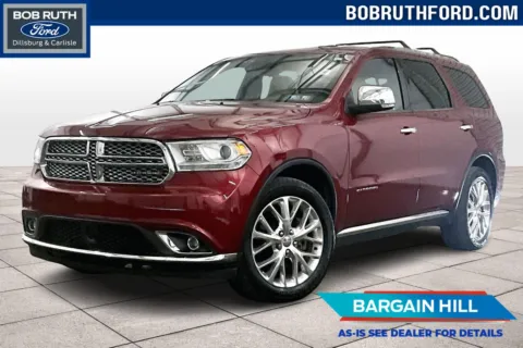 Red 2014 Dodge Durango Citadel for sale in Dillsburg, PA