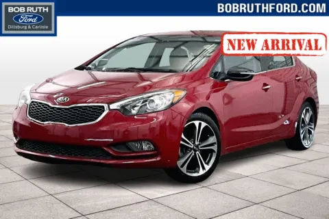 Red 2016 Kia Forte EX for sale in Dillsburg, PA