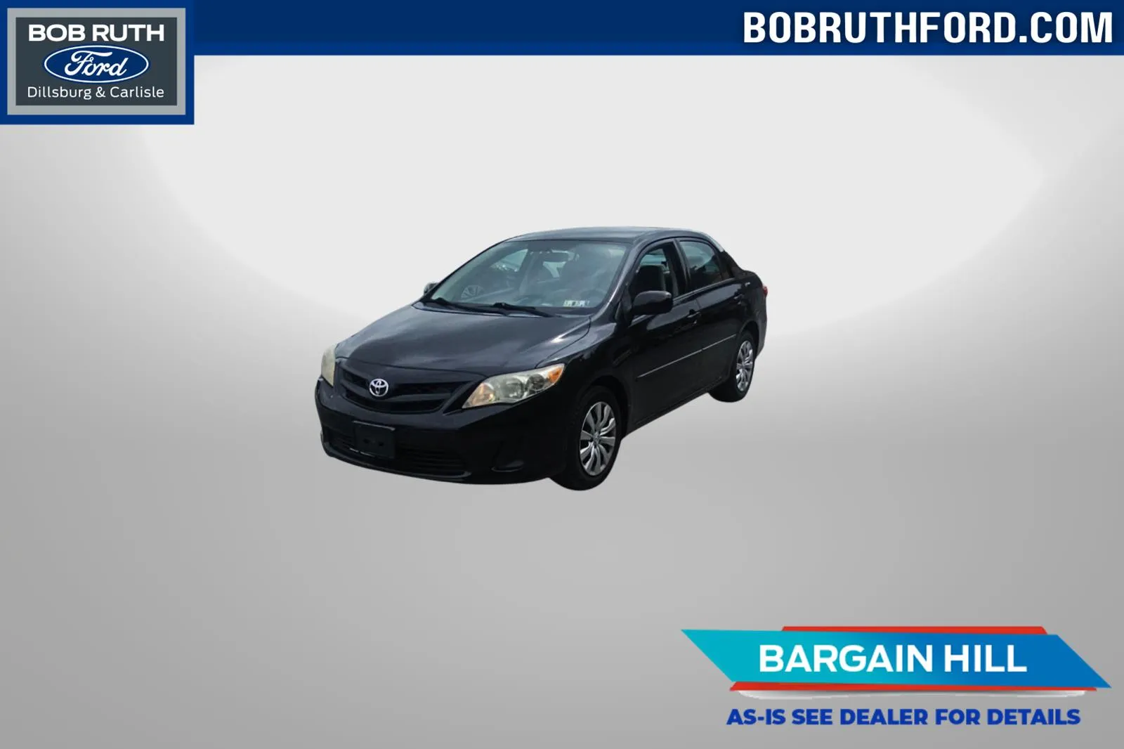 Black 2012 Toyota Corolla S for sale in Dillsburg, PA