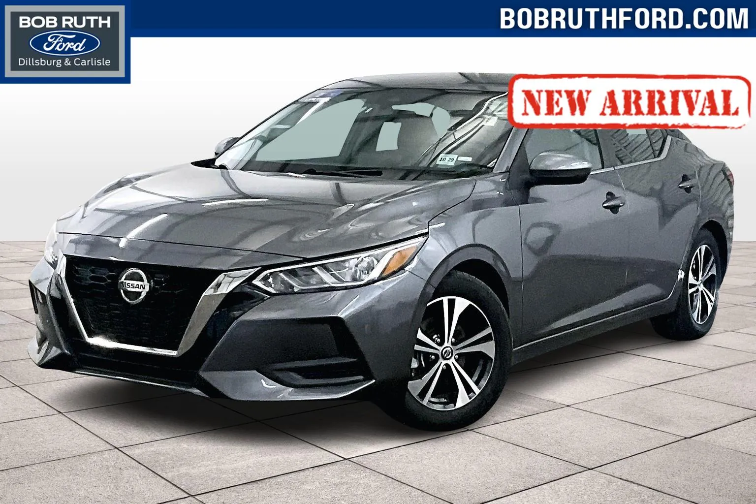 Gray 2021 Nissan Sentra SV for sale in Dillsburg, PA