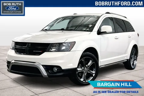 White 2016 Dodge Journey Crossroad Plus for sale in Dillsburg, PA
