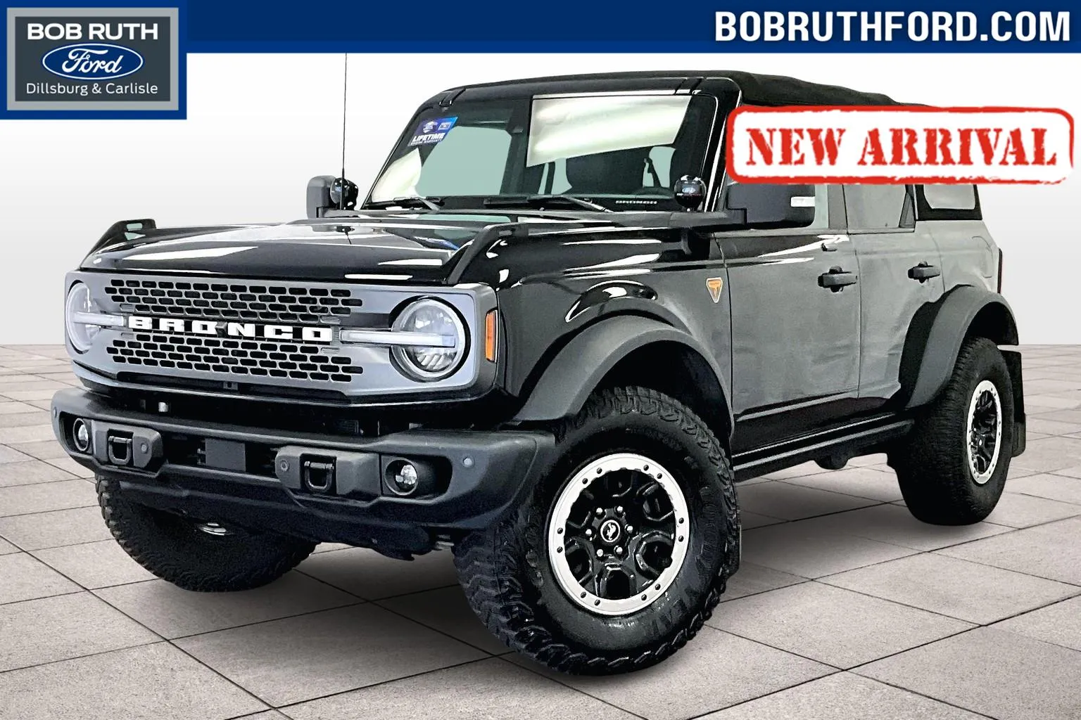 Black 2022 Ford Bronco Badlands for sale in Dillsburg, PA