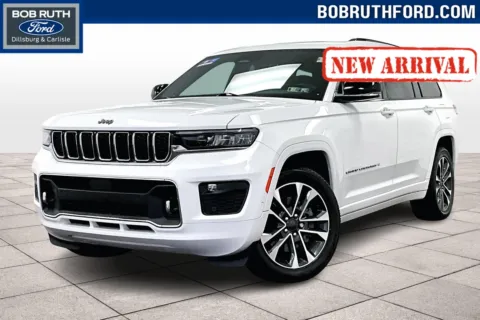 White 2021 Jeep Grand Cherokee L Overland for sale in Dillsburg, PA