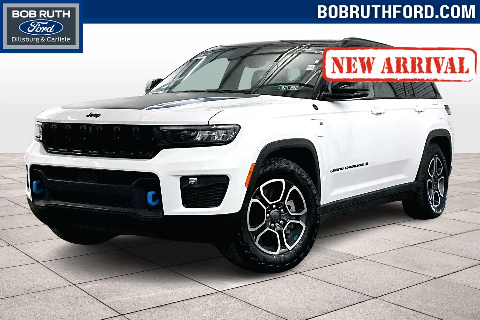 White 2024 Jeep Grand Cherokee 4xe Trailhawk for sale in Dillsburg, PA