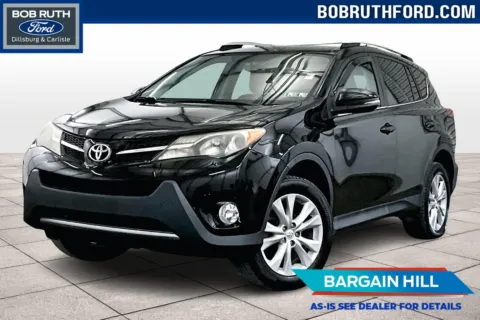 Black 2015 Toyota RAV4 Limited for sale in Dillsburg, PA