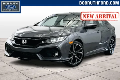 Gray 2017 Honda Civic Hatchback Sport for sale in Dillsburg, PA