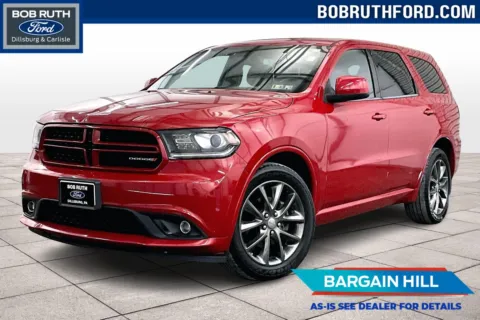 Red 2014 Dodge Durango SXT for sale in Dillsburg, PA