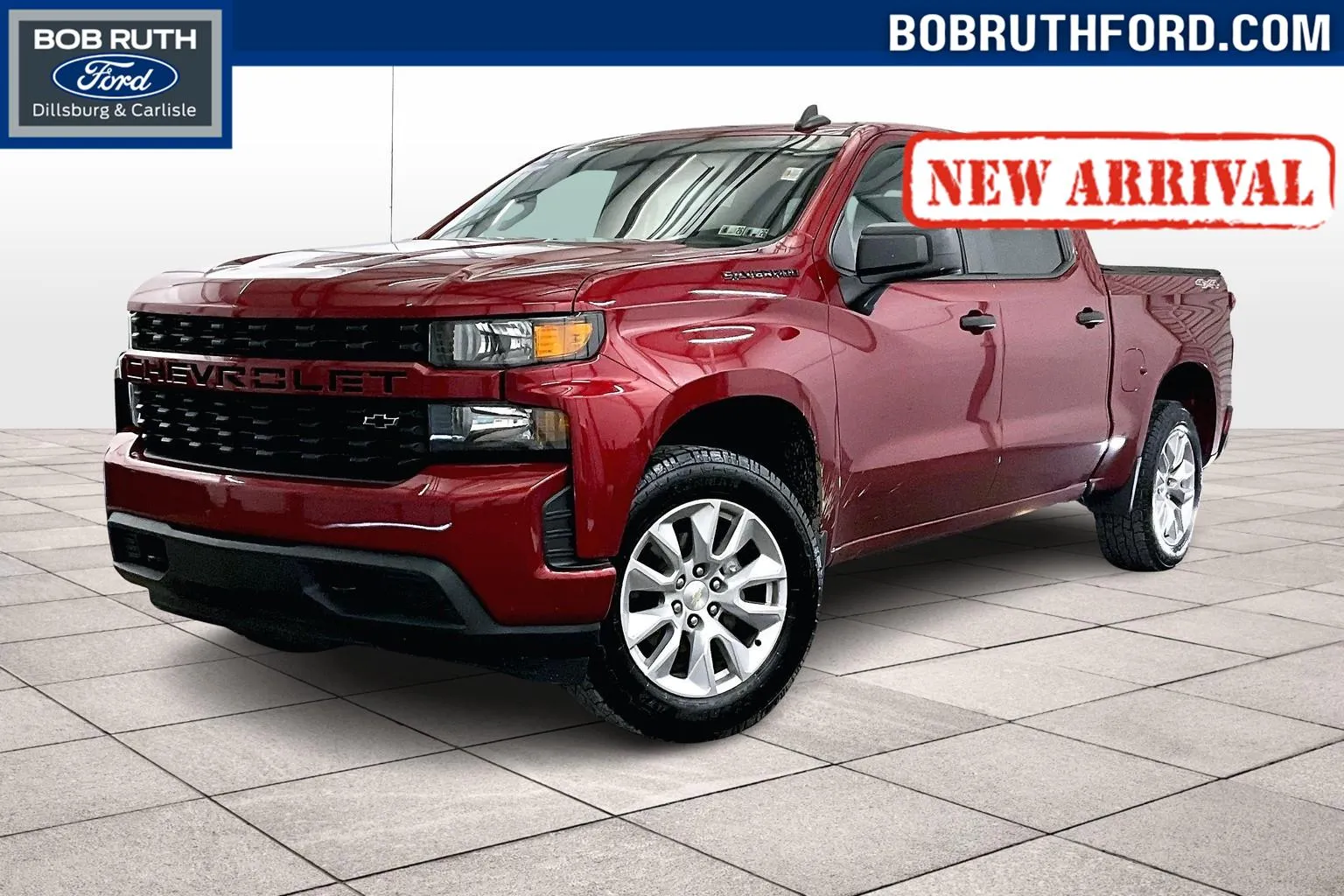 Red 2021 Chevrolet Silverado 1500 Custom for sale in Dillsburg, PA