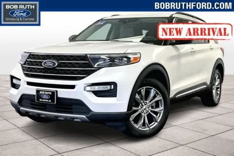 White 2022 Ford Explorer XLT for sale in Dillsburg, PA