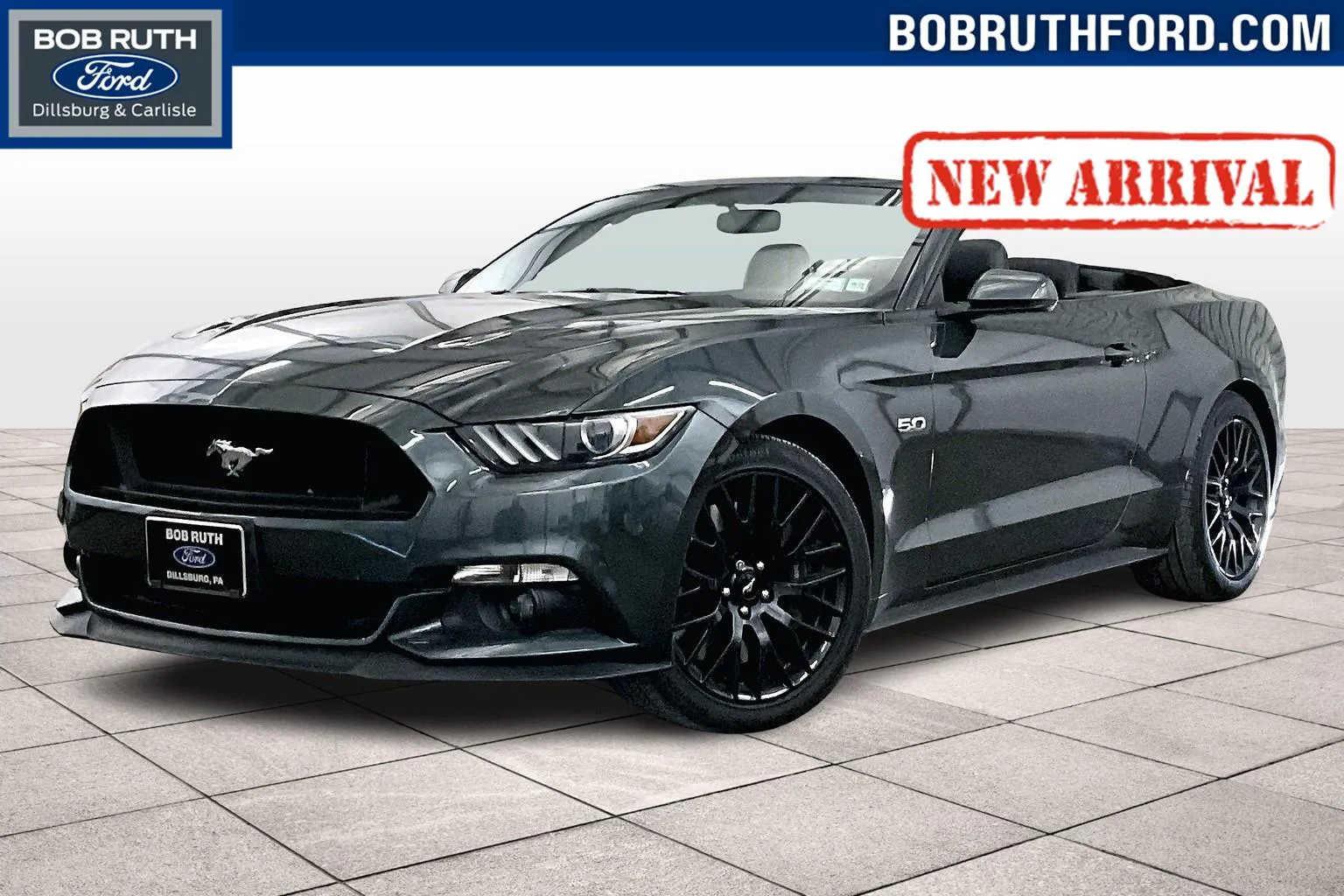 Green 2016 Ford Mustang GT Premium for sale in Dillsburg, PA