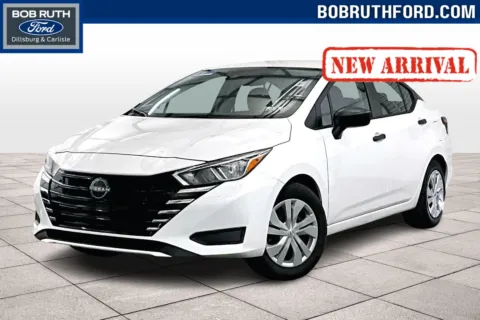 White 2023 Nissan Versa S for sale in Dillsburg, PA