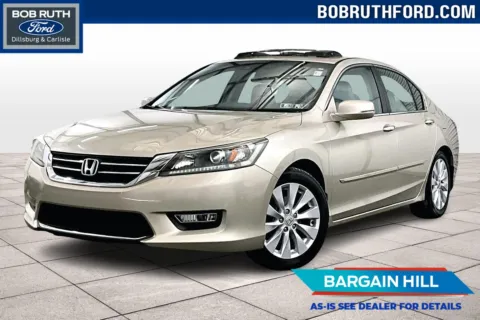 Silver 2013 Honda Accord Sdn EX-L for sale in Dillsburg, PA