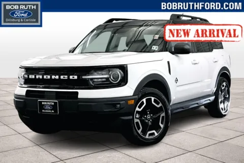 White 2022 Ford Bronco Sport Outer Banks for sale in Dillsburg, PA