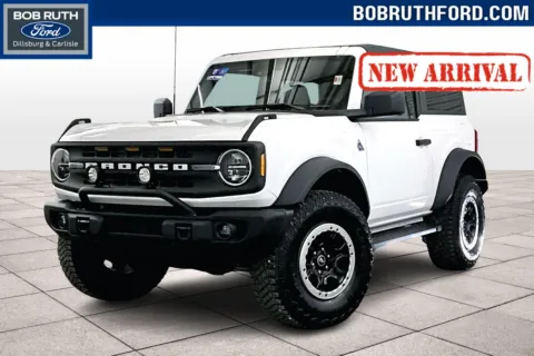 White 2023 Ford Bronco Black Diamond for sale in Dillsburg, PA