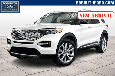 White 2022 Ford Explorer Platinum for sale in Dillsburg, PA