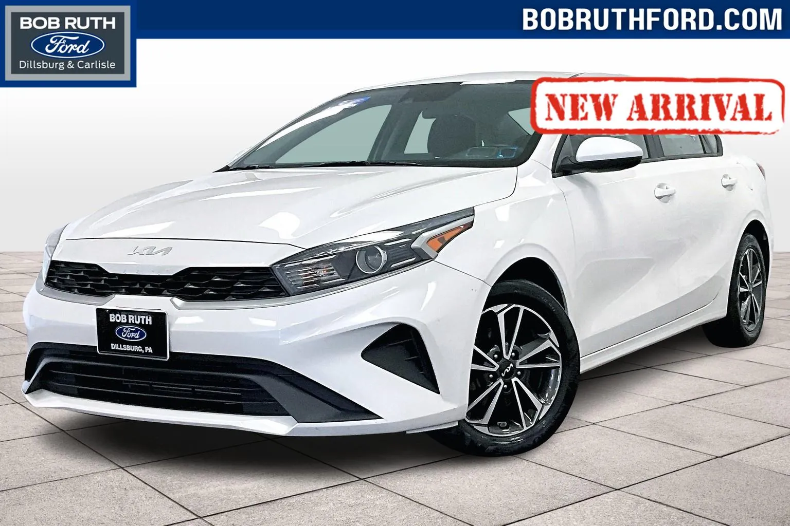 White 2022 Kia Forte LXS for sale in Dillsburg, PA