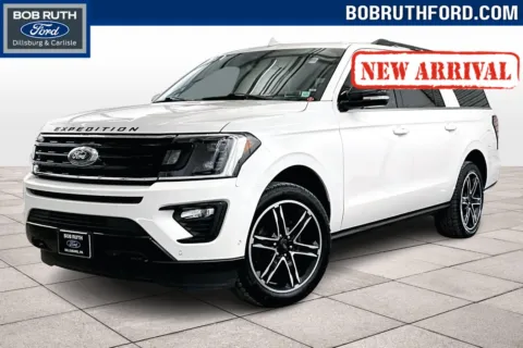 White 2021 Ford Expedition Max Limited for sale in Dillsburg, PA
