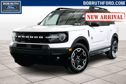 White 2025 Ford Bronco Sport Outer Banks for sale in Dillsburg, PA