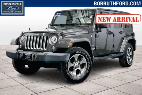 Gray 2017 Jeep Wrangler Unlimited Sahara for sale in Dillsburg, PA