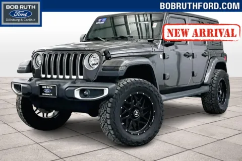 Gray 2020 Jeep Wrangler Unlimited Sahara for sale in Dillsburg, PA