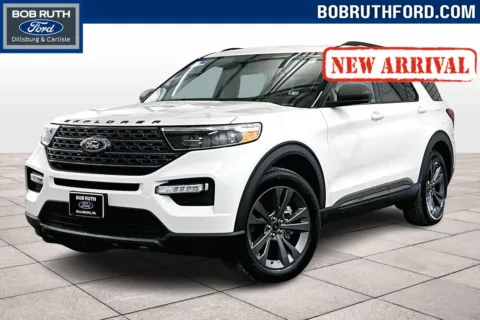 White 2021 Ford Explorer XLT for sale in Dillsburg, PA
