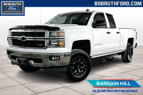 White 2015 Chevrolet Silverado 1500 LT for sale in Dillsburg, PA