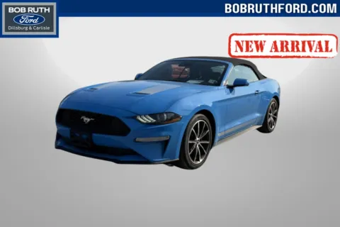 Blue 2022 Ford Mustang EcoBoost Premium for sale in Dillsburg, PA