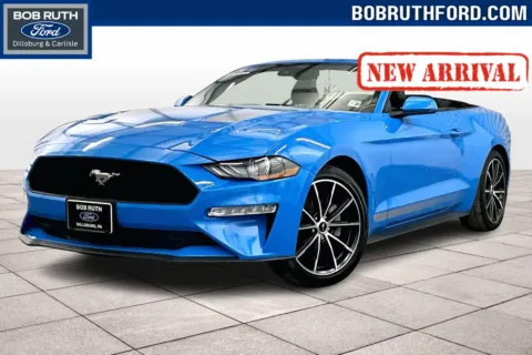 Blue 2022 Ford Mustang EcoBoost Premium for sale in Dillsburg, PA