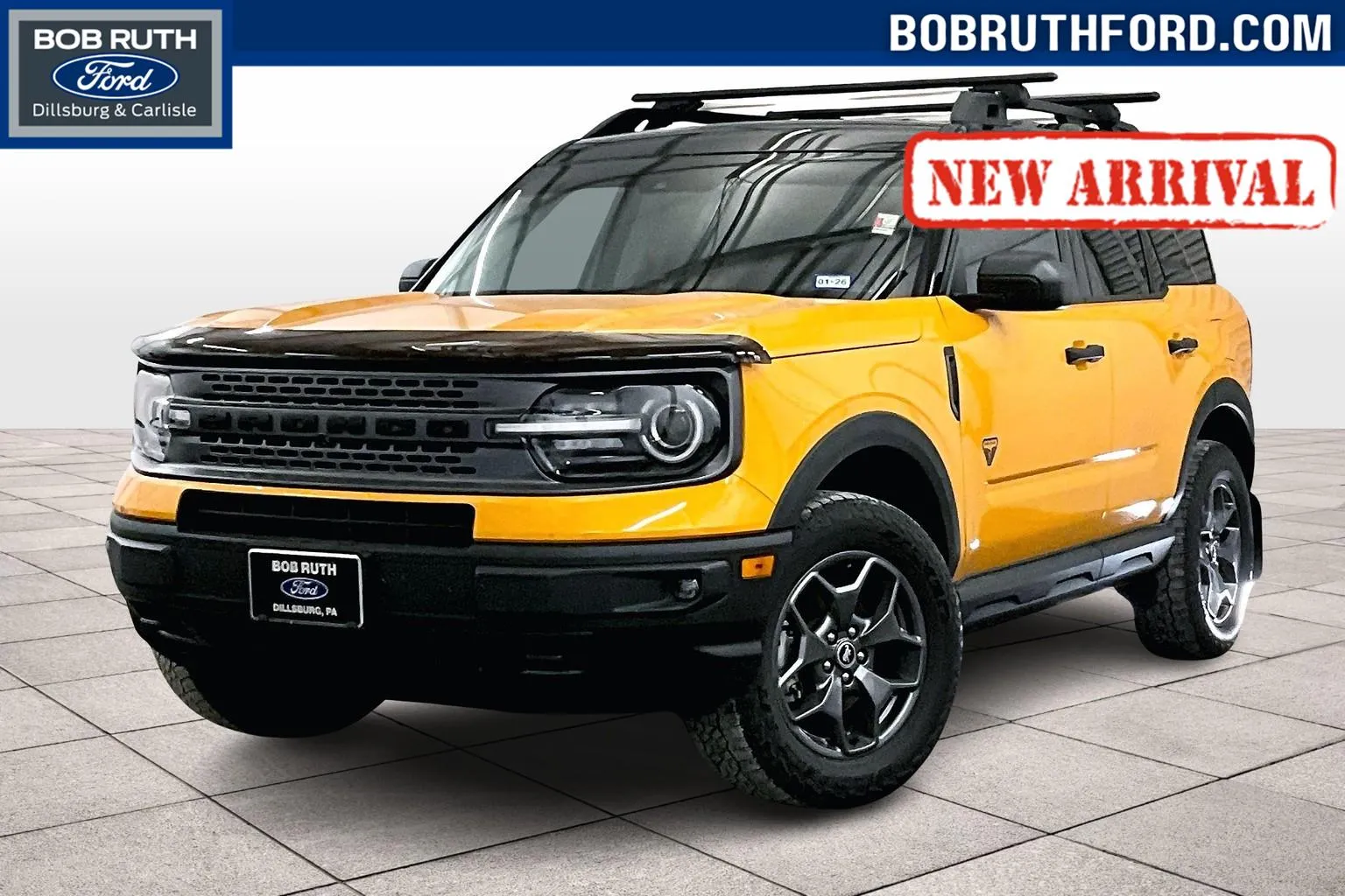 Orange 2022 Ford Bronco Sport Badlands for sale in Dillsburg, PA