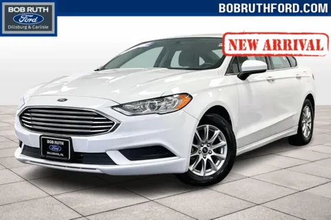 White 2018 Ford Fusion S for sale in Dillsburg, PA