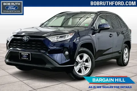 Blue 2021 Toyota RAV4 Hybrid XLE for sale in Dillsburg, PA